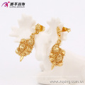 90924 Environmental copper dubai golden earrings special shape women drop earrings